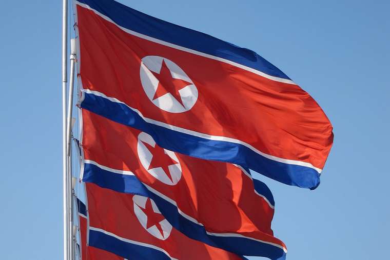 North Korean flies in Pyongyang North Korean flies in Pyongyang