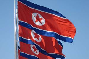 North Korean flies in Pyongyang North Korean flies in Pyongyang