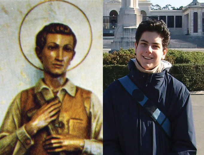 Blessed Nunzio Sulprizio (left) and Venerable Carlo Acutis (right) both loved the Eucharist and the Rosary. Blessed Nunzio Sulprizio (left) and Venerable Carlo Acutis (right) both loved the Eucharist and the Rosary.