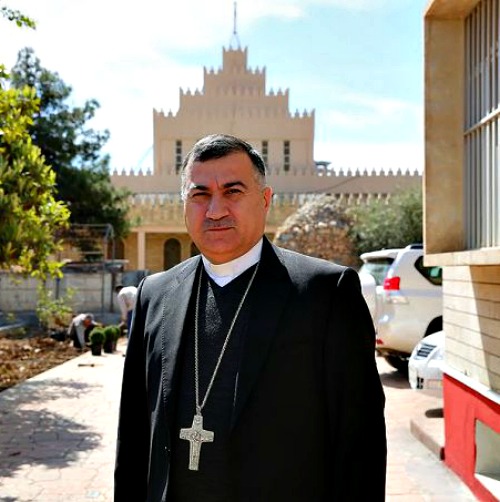 Chaldean Archbishop Bashar Warda of Erbil, Iraq, in his cathedral city on March 28. Chaldean Archbishop Bashar Warda of Erbil, Iraq, in his cathedral city on March 28.