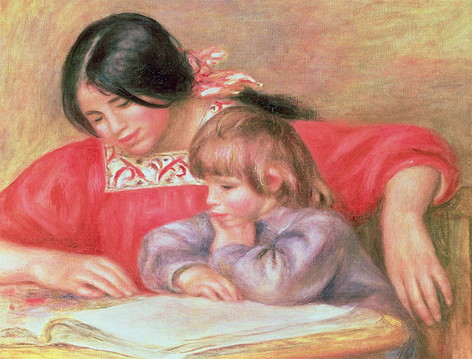 Pierre Auguste Renoir, “Leontine and Coco,” 1909 Pierre Auguste Renoir, “Leontine and Coco,” 1909