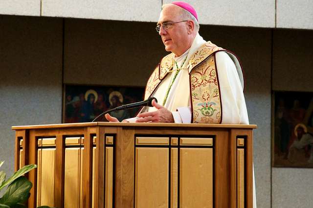 Archbishop Joseph Naumann of Kansas City, Kansas, was elected chair of the U.S. Bishops' Committee on Pro-Life Activities Nov. 14. Archbishop Joseph Naumann of Kansas City, Kansas, was elected chair of the U.S. Bishops' Committee on Pro-Life Activities Nov. 14.