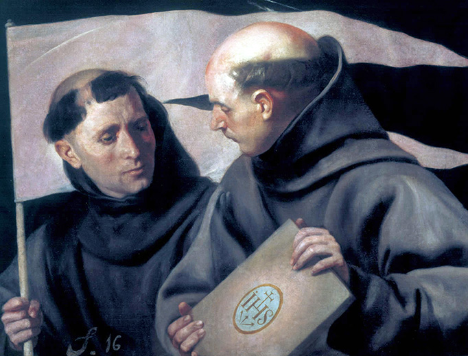 Alonso Cano, “St. Bernardino of Siena and St. John Capistrano,” c. 1655 Alonso Cano, “St. Bernardino of Siena and St. John Capistrano,” c. 1655