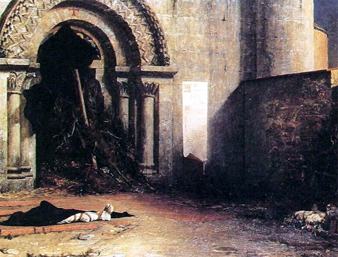 Jean-Paul Laurens (1838-1921), “The Interdict” Jean-Paul Laurens (1838-1921), “The Interdict”