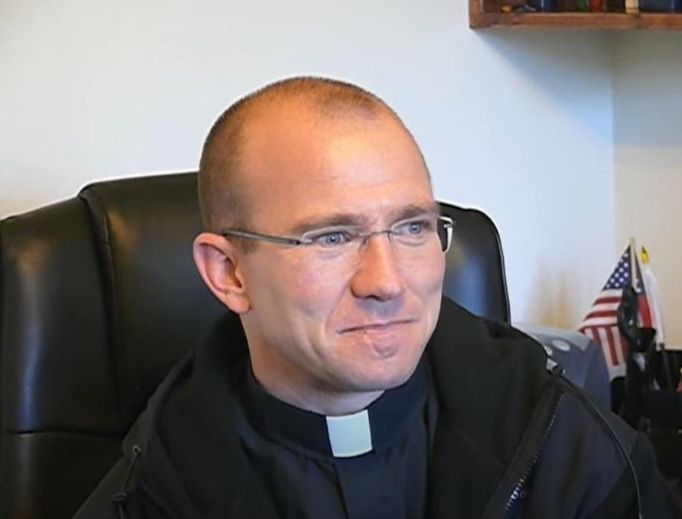 Father Jeremy Leatherby, shown in a 2011 YouTube video, was excommunicated Aug. 7 by Bishop Jaime Soto of the Diocese of Sacramento, California Father Jeremy Leatherby, shown in a 2011 YouTube video, was excommunicated Aug. 7 by Bishop Jaime Soto of the Diocese of Sacramento, California