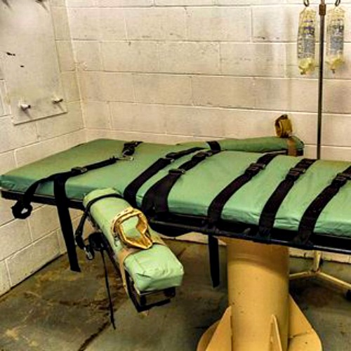 The lethal injection room at New Mexico State Penitentiary
The lethal injection room at New Mexico State Penitentiary