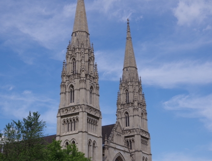 St. Paul Cathedral in Pittsburgh. St. Paul Cathedral in Pittsburgh.