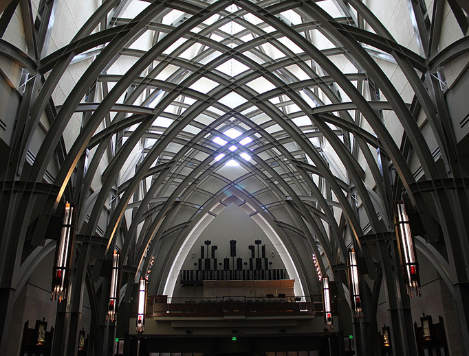 The interior of the Oratory at Ave Maria University in Florida The interior of the Oratory at Ave Maria University in Florida