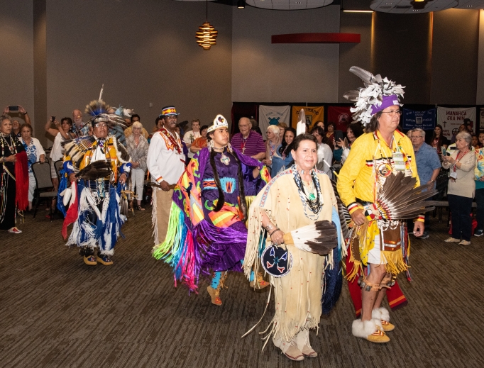 The Tekakwitha Conference, which celebrates the faith and native culture, discussed new canonization causes at its July meeting, where Philadelphia Archbishop Charles Chaput celebrated Mass; as a member of the Prairie Band Potawatomi Nation, Archbishop Chaput was the second Native American to be ordained a bishop in the United States — and the first Native American archbishop.
The Tekakwitha Conference, which celebrates the faith and native culture, discussed new canonization causes at its July meeting, where Philadelphia Archbishop Charles Chaput celebrated Mass; as a member of the Prairie Band Potawatomi Nation, Archbishop Chaput was the second Native American to be ordained a bishop in the United States — and the first Native American archbishop.