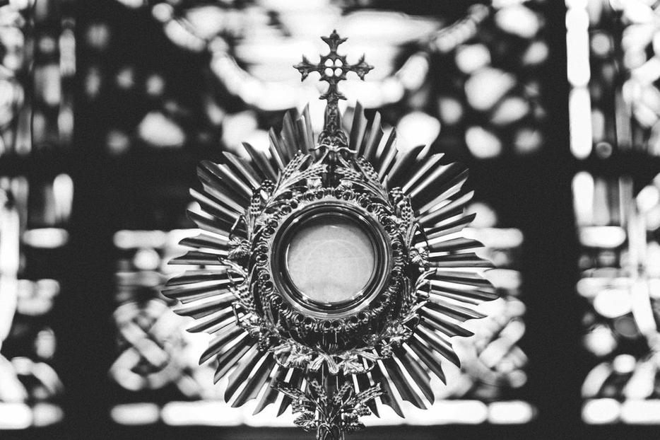 Canon 1367 of the Code of Canon Law warns of the dire consequences of desecration of the Eucharist. Canon 1367 of the Code of Canon Law warns of the dire consequences of desecration of the Eucharist.