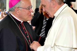 Archbishop Charles Chaput of Philadelphia with Pope Francis Archbishop Charles Chaput of Philadelphia with Pope Francis