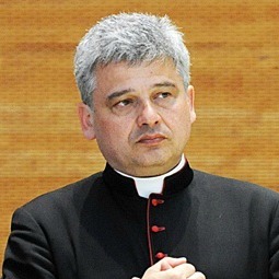 Archbishop Konrad Krajewski, papal almoner Archbishop Konrad Krajewski, papal almoner