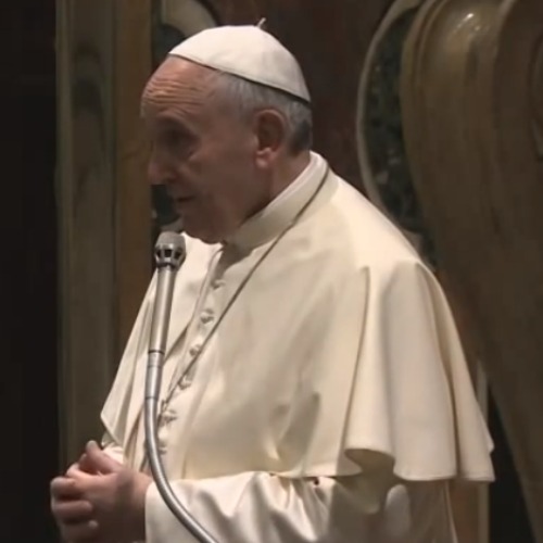 Pope Francis addresses Poland's bishops Jan. 7 at the Vatican's Clementine Hall. Pope Francis addresses Poland's bishops Jan. 7 at the Vatican's Clementine Hall.