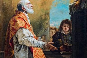 St. Philip Neri (Giandomenico Tiepolo, Oratory of the Crucifix, Church of San Polo, Venice) St. Philip Neri (Giandomenico Tiepolo, Oratory of the Crucifix, Church of San Polo, Venice)