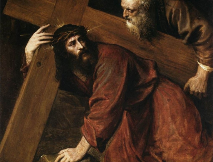 Titian, “Christ Carrying the Cross” Titian, “Christ Carrying the Cross”