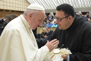 Pope Francis during his weekly general audience, February 5, 2020. Pope Francis during his weekly general audience, February 5, 2020.