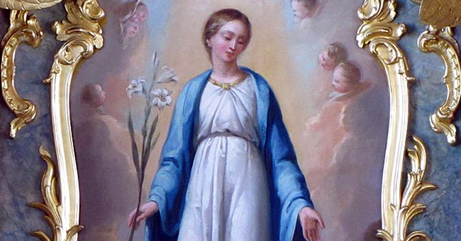 For more than 150 years, the Virgin Mary, the Immaculate Conception, has been the official patroness of the United States. For more than 150 years, the Virgin Mary, the Immaculate Conception, has been the official patroness of the United States.