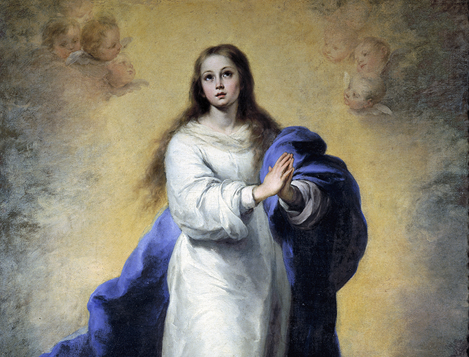 Bartolomé Esteban Murillo (1617-1682), “Inmaculada del Escorial” Bartolomé Esteban Murillo (1617-1682), “Inmaculada del Escorial”