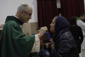 Cardinal Michael Czerny, Under-Secretary of the Migrants and Refugees Section of the Dicastery for Promoting Integral Human Development, took possession of his titular church of San Michele Arcangelo in Rome, Jan. 19, 2020. Cardinal Michael Czerny, Under-Secretary of the Migrants and Refugees Section of the Dicastery for Promoting Integral Human Development, took possession of his titular church of San Michele Arcangelo in Rome, Jan. 19, 2020.