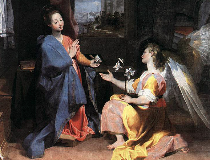 Federico Barocci (1535–1612), “The Annunciation” Federico Barocci (1535–1612), “The Annunciation”