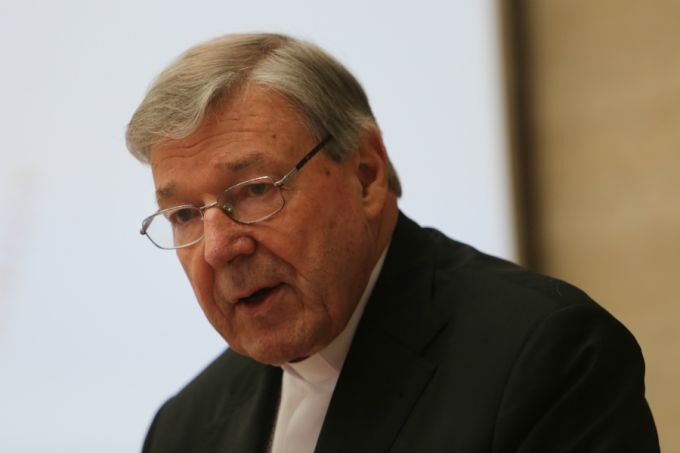 Cardinal George Pell speaks at the Voice of the Family’s Rome Life Forum, Many 9, 2015. Credit: Bohumil Petrik/CNA. Cardinal George Pell speaks at the Voice of the Family’s Rome Life Forum, Many 9, 2015. Credit: Bohumil Petrik/CNA.