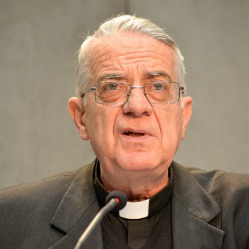 Vatican spokesman Father Federico Lombardi addresses journalists during a May 15, 2014, press conference.
Vatican spokesman Father Federico Lombardi addresses journalists during a May 15, 2014, press conference.