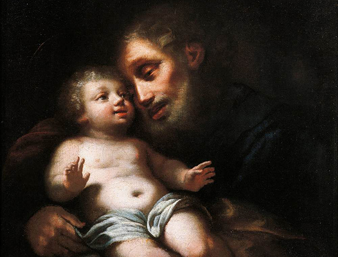 Francesco Conti (1682–1760), “St. Joseph with the Child” Francesco Conti (1682–1760), “St. Joseph with the Child”