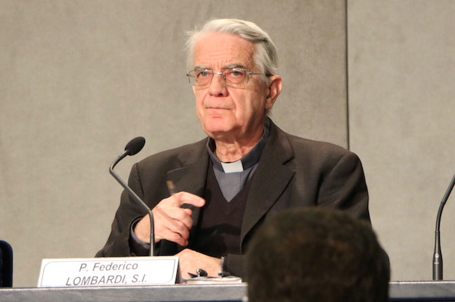 Vatican spokesman Father Federico Lombardi. Vatican spokesman Father Federico Lombardi.