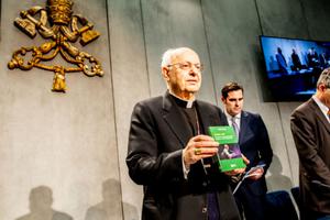 Cardinal Lorenzo Baldisseri, the general secretary of the Synod of Bishops, presents Christus Vivit (Christ Is Alive) April 2. Cardinal Lorenzo Baldisseri, the general secretary of the Synod of Bishops, presents Christus Vivit (Christ Is Alive) April 2.