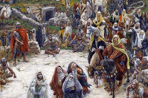 James Tissot (1836-1902), “What Our Lord Saw From the Cross” James Tissot (1836-1902), “What Our Lord Saw From the Cross”