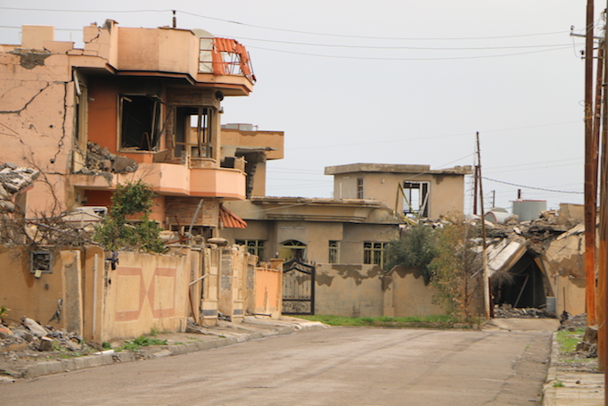 Destroyed houses in Karemlash. Destroyed houses in Karemlash.