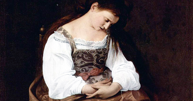 Caravaggio (1571-1610), “Mary Magdalene” Caravaggio (1571-1610), “Mary Magdalene”
