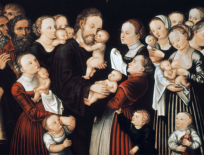 Lucas Cranach the Elder (1472–1553), “Christ Blessing the Children” Lucas Cranach the Elder (1472–1553), “Christ Blessing the Children”