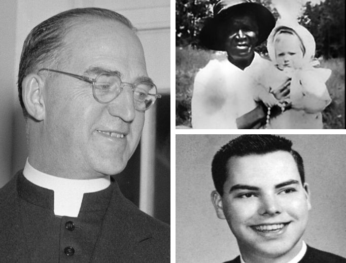 Clockwise from left: Father Edward Flanagan, Julia Greeley and Brother James Miller Clockwise from left: Father Edward Flanagan, Julia Greeley and Brother James Miller