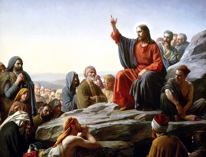 Carl Bloch, The Sermon on the Mount, 1877 Carl Bloch, The Sermon on the Mount, 1877