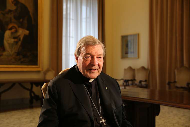 Cardinal George Pell, prefect of the Secretariat for the Economy, speaks with CNA at the Vatican March 17, 2016. Cardinal George Pell, prefect of the Secretariat for the Economy, speaks with CNA at the Vatican March 17, 2016.