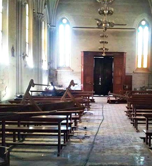 St. Teresa parish in Assiut, Egypt, attacked by Muslim Brotherhood members in August 2013 St. Teresa parish in Assiut, Egypt, attacked by Muslim Brotherhood members in August 2013