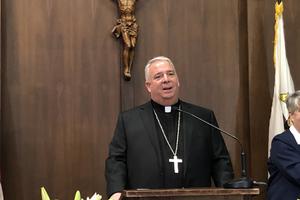 Archbishop-elect Nelson Perez speaking during a press conference in Philadelphia, Pa. Archbishop-elect Nelson Perez speaking during a press conference in Philadelphia, Pa.