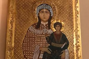 Our Lady of Aradin icon at St. Michael’s Church in Manhattan. Our Lady of Aradin icon at St. Michael’s Church in Manhattan.