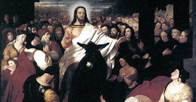 Benjamin Haydon (1786-1846), “Christ’s Entry Into Jerusalem” Benjamin Haydon (1786-1846), “Christ’s Entry Into Jerusalem”