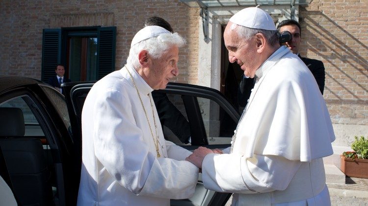 Pope Francis and Pope Emeritus Benedict XVI Pope Francis and Pope Emeritus Benedict XVI