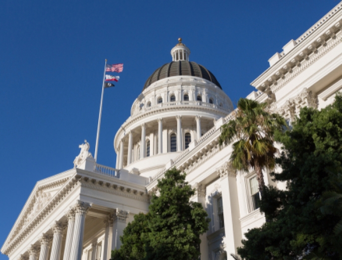 State Capitol of California in Sacramento. State Capitol of California in Sacramento.