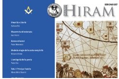 Detail of the cover Nuovo Hiram, an the Italian magazine of Freemasonry. Detail of the cover Nuovo Hiram, an the Italian magazine of Freemasonry.