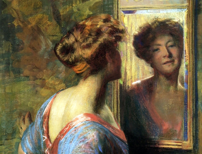 Thomas Pollock Anshutz, “A Passing Glance”, ca. 1900 Thomas Pollock Anshutz, “A Passing Glance”, ca. 1900