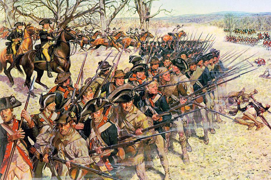 H. Charles McBarron (1902-1992), “The Battle of Guilford Courthouse”
H. Charles McBarron (1902-1992), “The Battle of Guilford Courthouse”