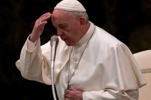 Pope Francis at his General Audience, 2019. Pope Francis at his General Audience, 2019.