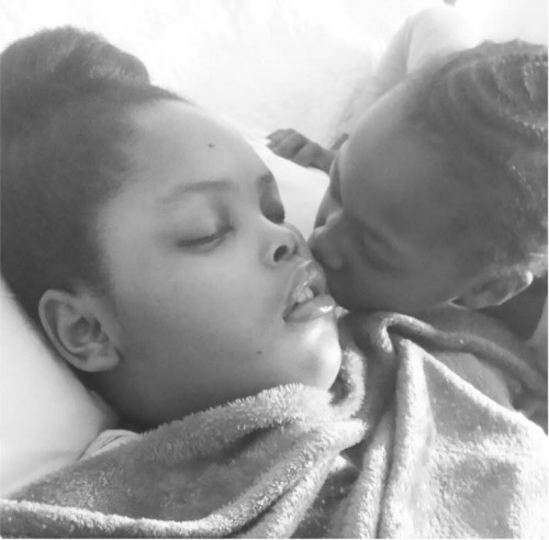 Jahi McMath receives a kiss from her sister, in this photo posted Oct. 14 on Facebook. Jahi McMath receives a kiss from her sister, in this photo posted Oct. 14 on Facebook.