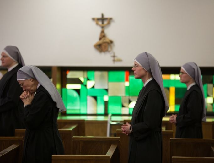 The Little Sisters of the Poor, shown praying in one of their chapels, won their case July 8. But Justice Samuel Alito, in his concurrence, warned that the court’s decision left the door open for continued litigation. The Little Sisters of the Poor, shown praying in one of their chapels, won their case July 8. But Justice Samuel Alito, in his concurrence, warned that the court’s decision left the door open for continued litigation.