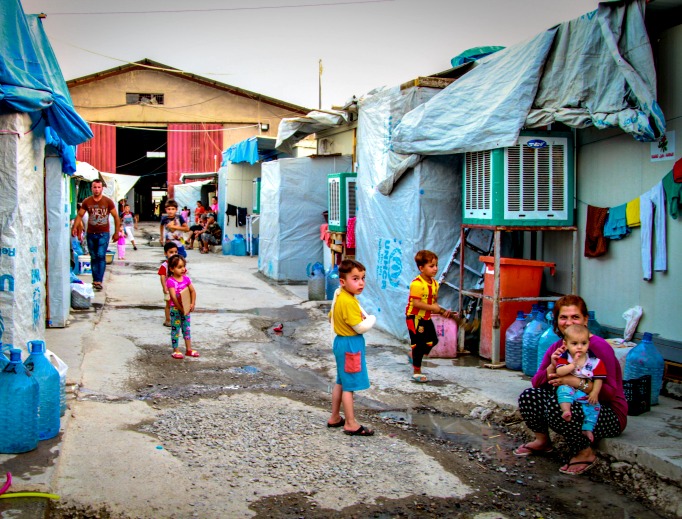 Some Christian families that fled the Islamic State in summer 2014 have lived in refugee camps like this one in Kurdistan (northern Iraq) for two years, often without schools for children.
Some Christian families that fled the Islamic State in summer 2014 have lived in refugee camps like this one in Kurdistan (northern Iraq) for two years, often without schools for children.