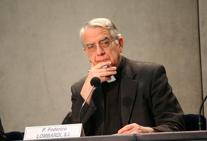 Vatican spokesman Father Federico Lombardi SJ Vatican spokesman Father Federico Lombardi SJ